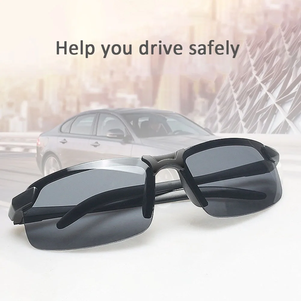 

Night Vision Sunglasses Beach Shading Geometric Women Sunglasses Day Night Vision Driver's Eyewear Winter Sunglasses