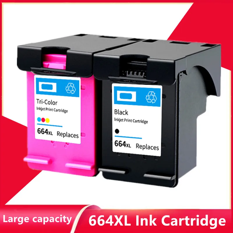 

Compatible for HP 664 664XL Ink Cartridge for HP664 Deskjet 1115 2135 3635 2138 3636 3638 4535 4536 4538 4675 4676 4678