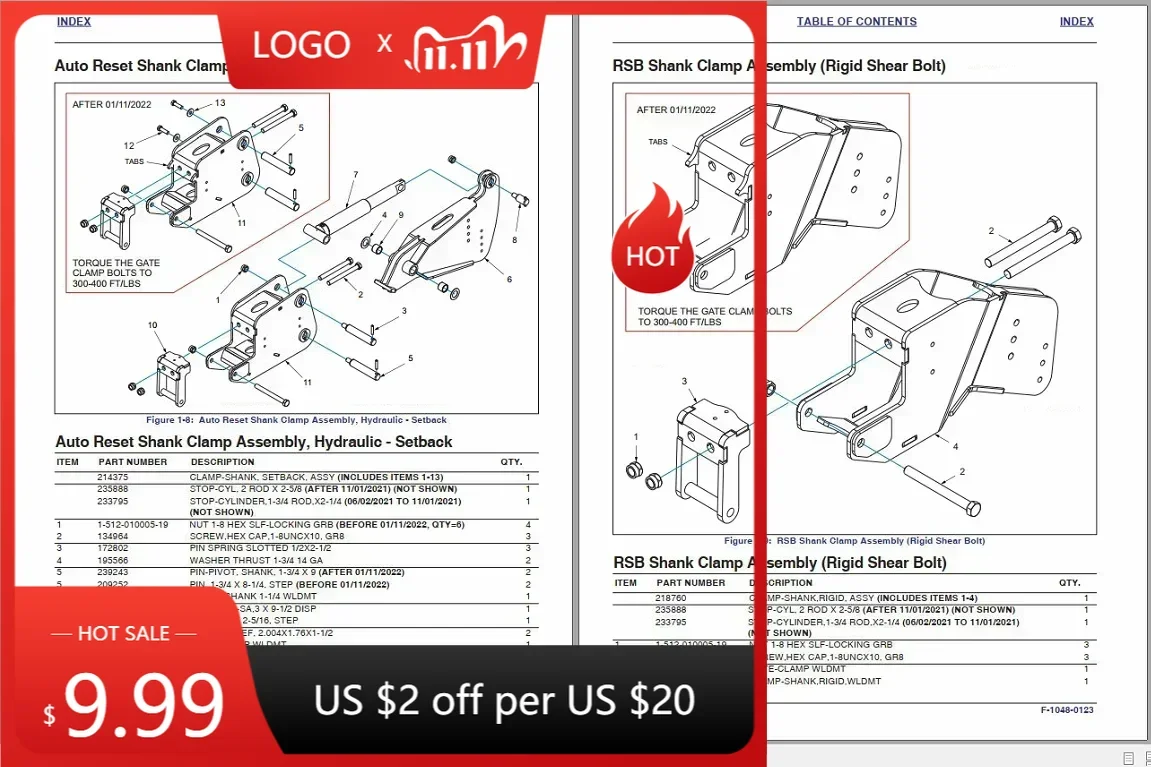 Фото SpecDiag Landoll All Brillion Farm Equipment Операторы Ручной каталог деталей DVD №1