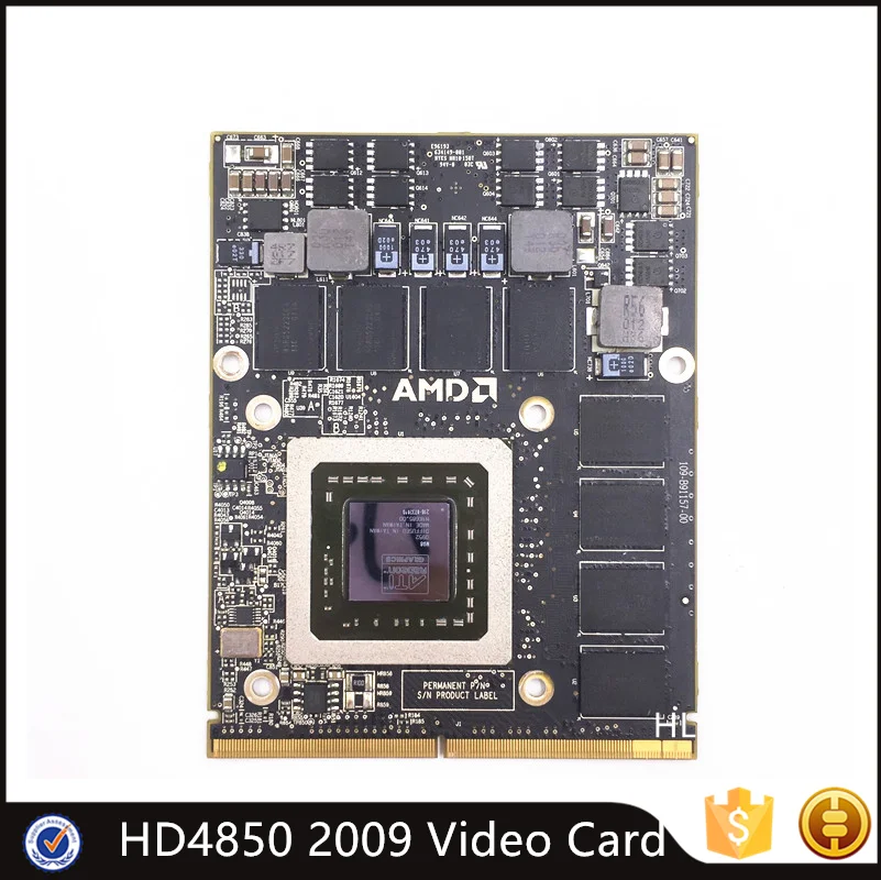 

Original HD4850 HD4850M 512MB 216-0732019 VGA Graphics Video Card 109-B91157-00 2009 For Apple iMac 27" A1312 A1311 100% Test