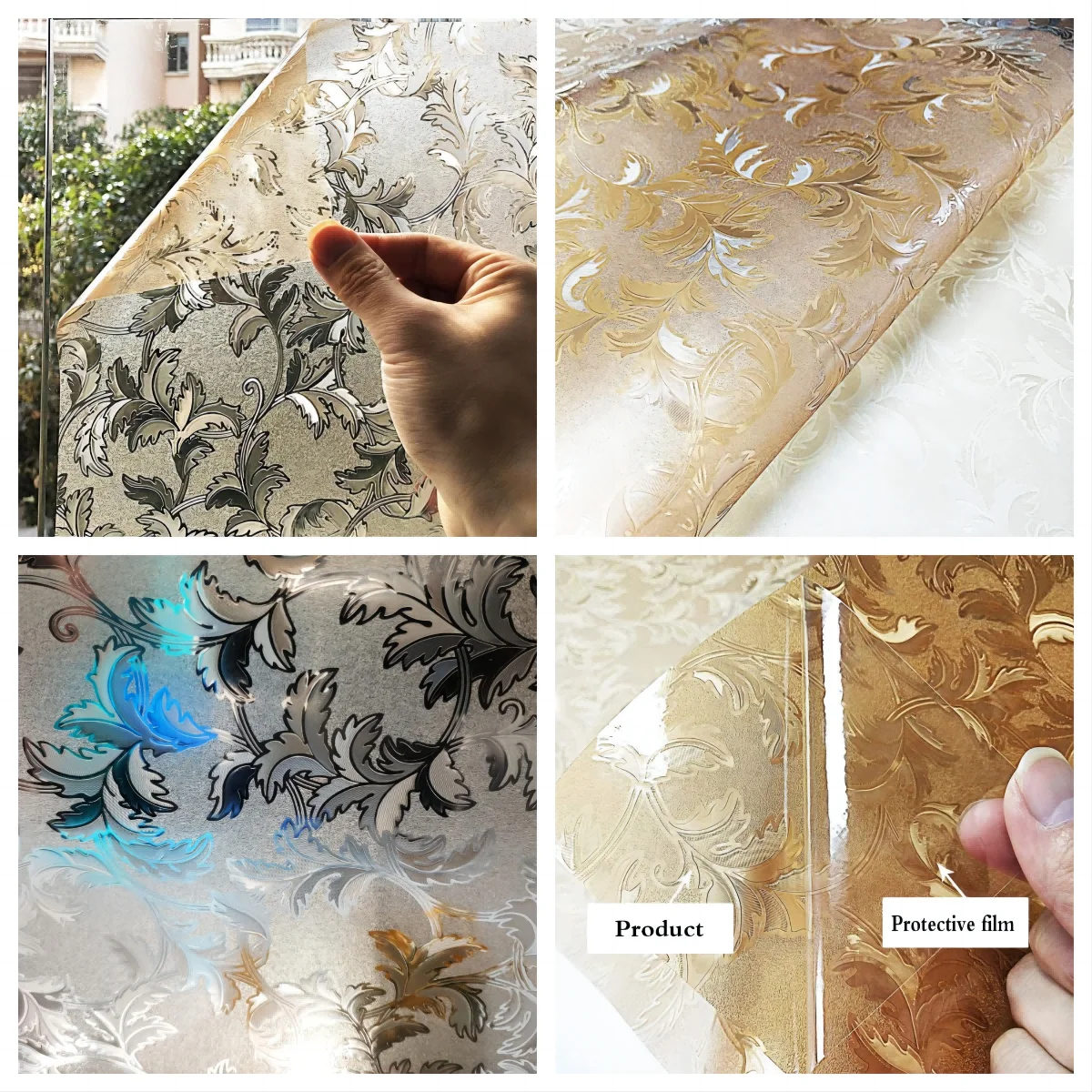 Статическая оконная пленка WXSHSH для конфиденциальности