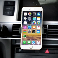 universal mini 360 rotation adjustable car air vent phone holder car navigation stands for iphone auto interior accessories