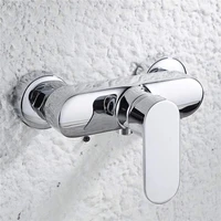 kisimixer shower mixer taps bar chrome wall mounted shower faucet brass shower mixer valve control switch bath tap chromeg12