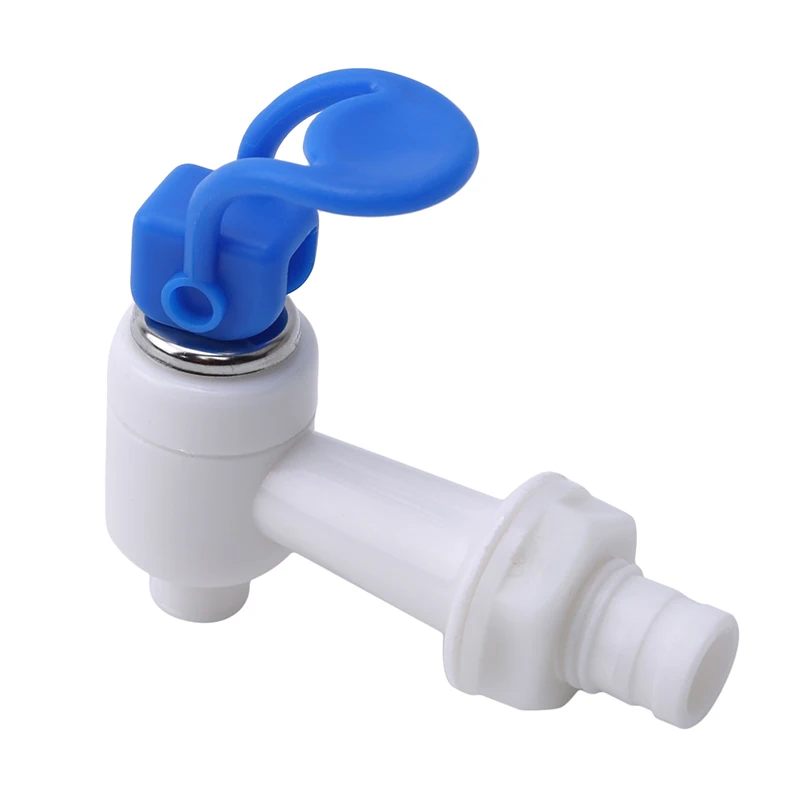 

1Pc Universal Type Large Adjustable Faucet Hot And Cold Water Nozzle Switch Blue Red Plastic Water Dispenser Faucet Accessories