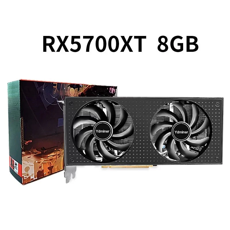 

Ydminer RX5700XT 8GB Gaming Graphics Card 256Bit GDDR6 PCI Express 4.0 X 16 GPU Radeon 7nm Video Card Support CPU RX5700XT PC