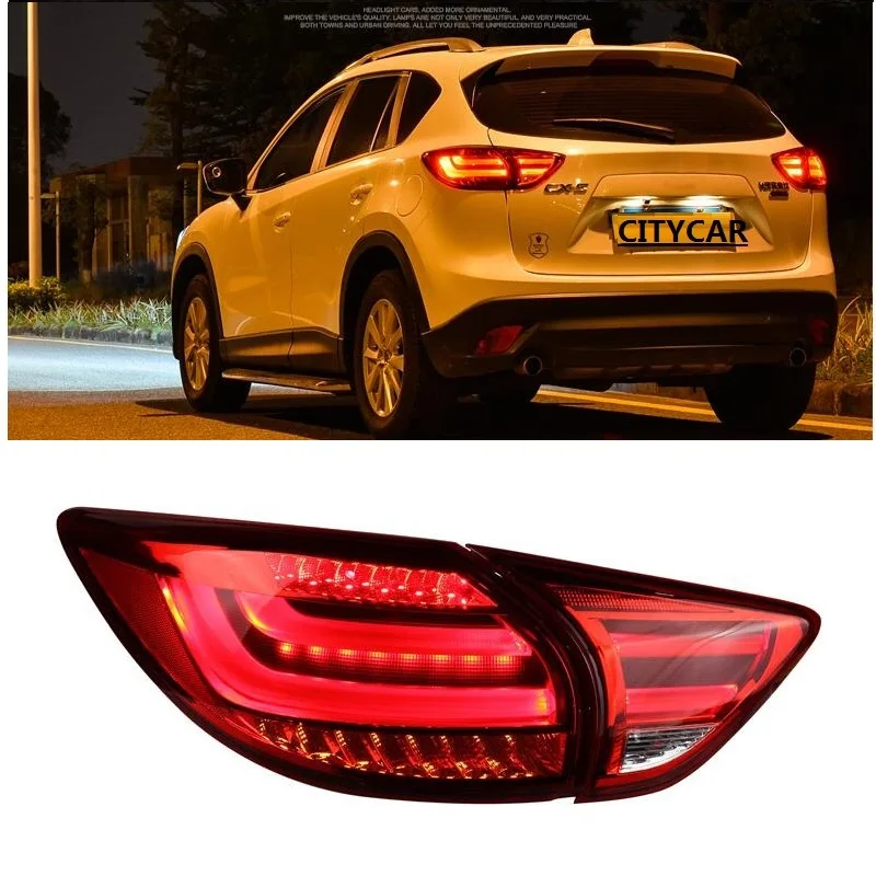 

Exterior Auto Lamps 2013 2014 2015 Rear Lights Fit For Mazda Cx-5 Cx5 2013 Led Tail Lamps Lamp Car Parts