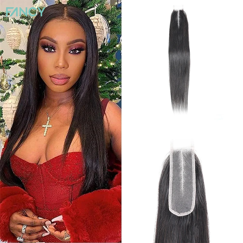 

Красивые бразильские волосы с кружевной застежкой 2X6, прозрачная прямая кружевная застежка, средняя часть, натуральный цвет, 100% натуральные...