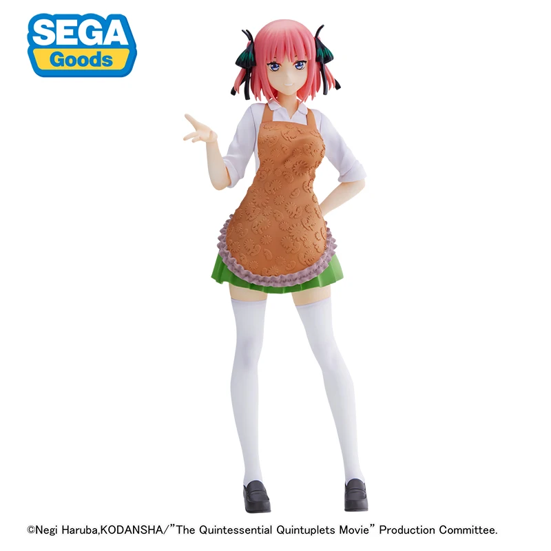 

In Stock Original 22cm SEGA Anime Figure SPM The Quintessential Quintuplets Nakano Nino Figuras Anime Model Toy Decoration
