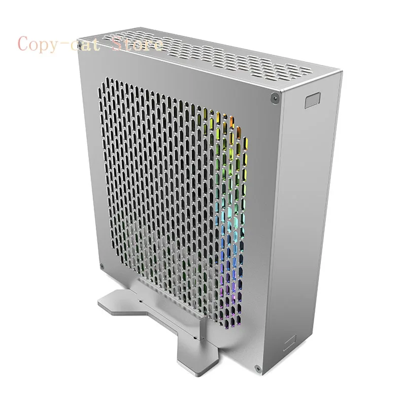 Корпус ITX с ядерным дисплеем Spot 2 2-литровый мини-DC-M2 поддержка встроенного