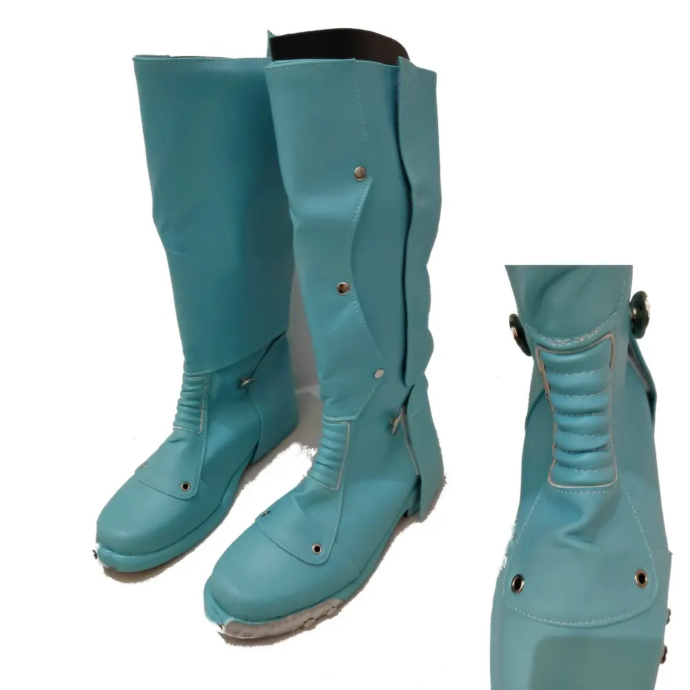 Синие сапоги для косплея Kamen Rider обувь 1 go размер на заказ