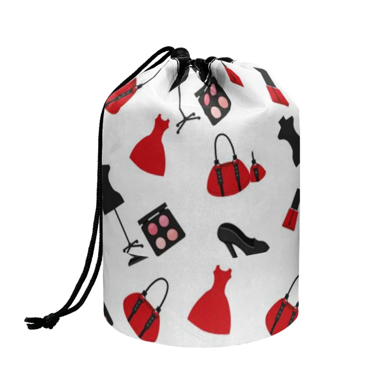 

Coloranimal Cosmetic High Heels Print Fashion Drawstring Makeup Bag Travel Suitable for Beach Camping Large Capacity Storage Bag