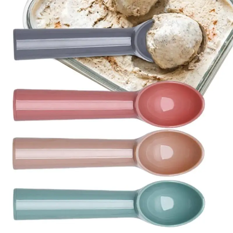 

Ice Cream Scoop 4Pcs Mashed Potatoes Scoops Stainless Steel Ice Cream Digger Non-Stick Kitchen Tool