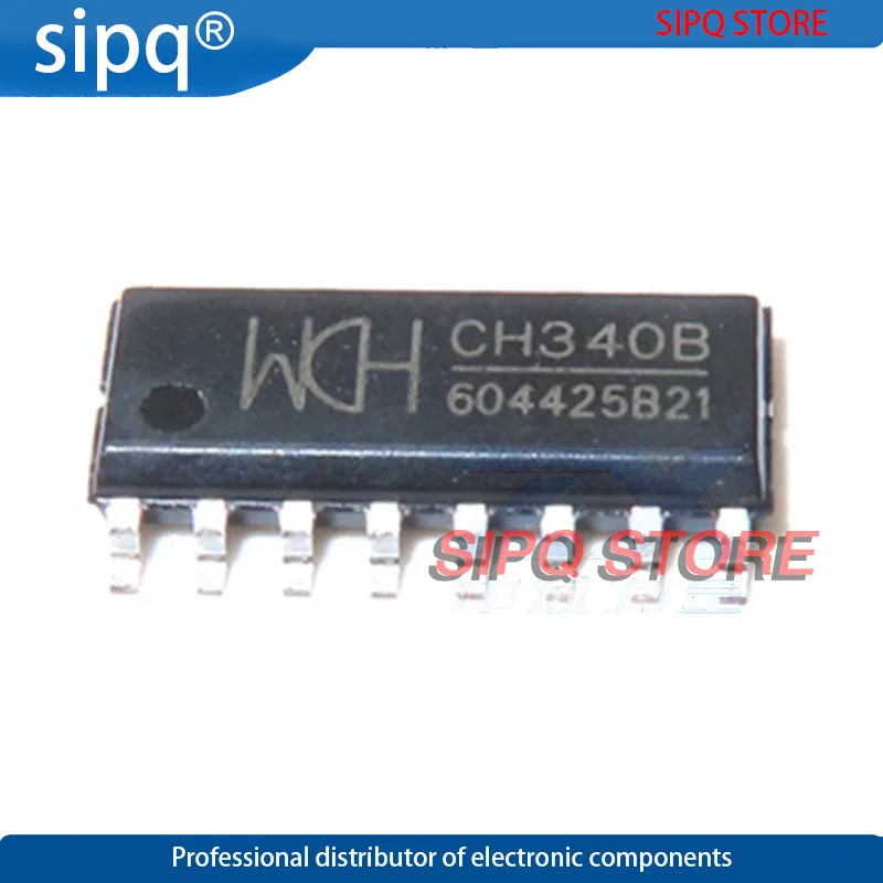 

10PCS/LOT CH340B SOP16 USB to serial chip Brand New Original Authentic Product