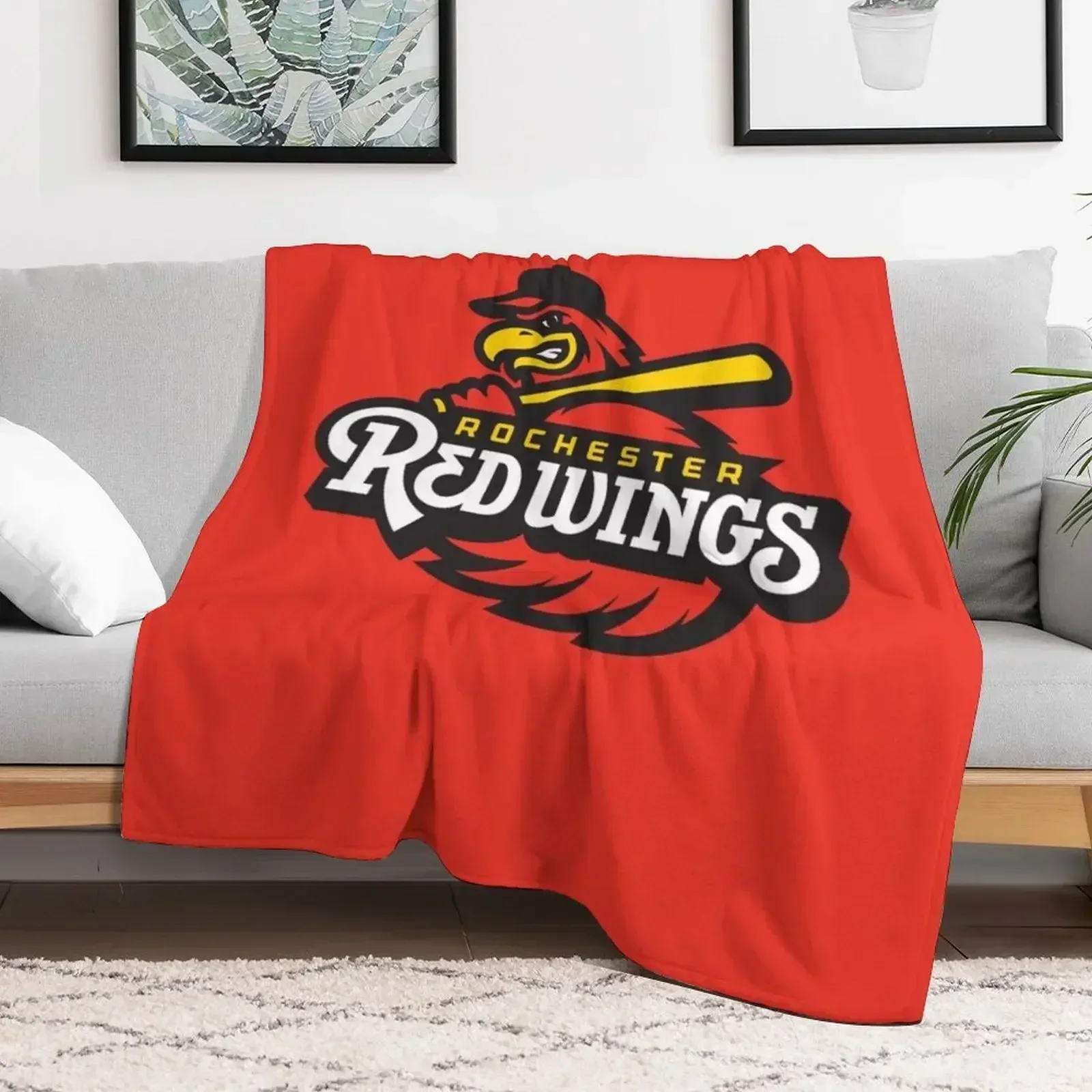 Самое дешевое одеяло Red-Wings-Baseball рождественские подарки роскошные декоративные