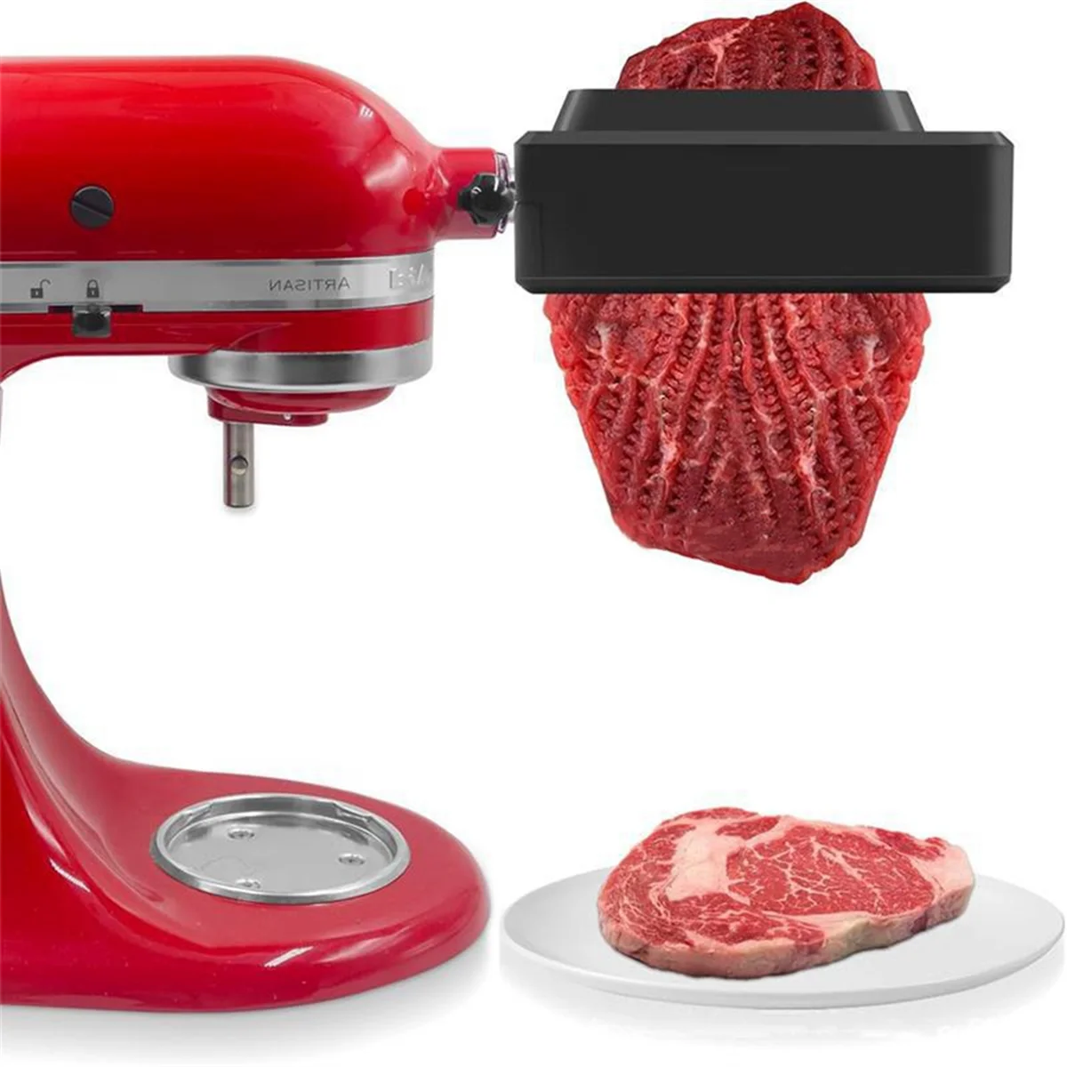 Размягчитель мяса для Kitchenaid подставка-миксер шестерни из нержавеющей стали