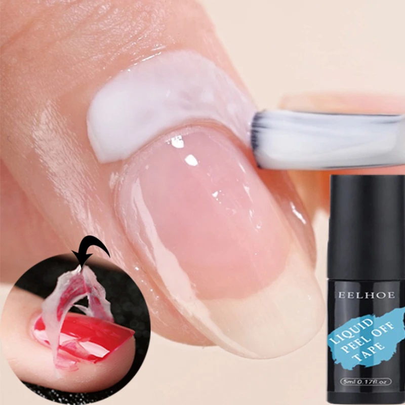 

Moisturizing Nail Anti-overflow Glue Liquid Latex Peel Tape Nail Care Anti Overflow Glue Edge Protection Glue Nail Accessories