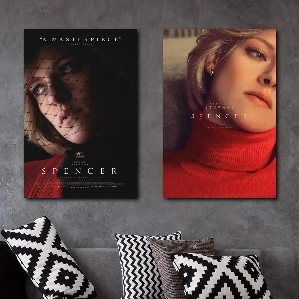 

Spencer Movie Canvas Art Poster HD Premium Merchandise Canvas Poster Bedroom Decor Sport Landscape Office Room Decor Poster Gift