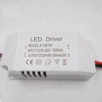 5pcs led driver adapter for led lighting 8 12w isolated transformer for led ceiling light replaced led driver electronic power