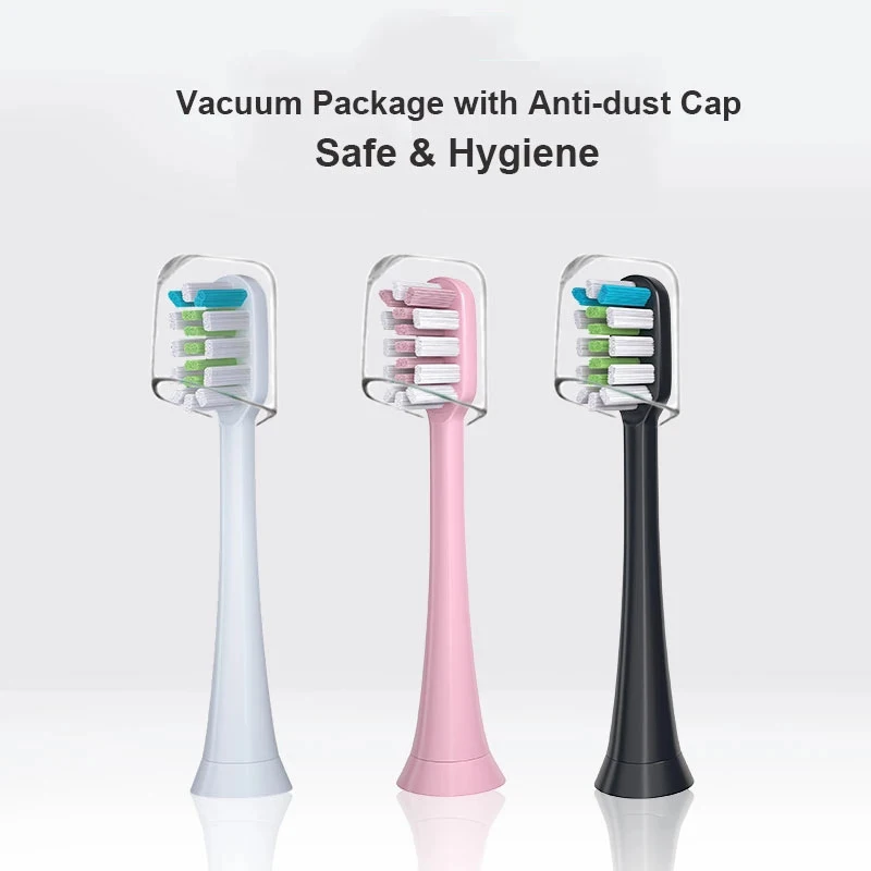 Насадки сменные для электрической зубной щетки Xiaomi SOOCAS V1 V2 X3 X3U X5 D2 D3 SOOCARE 9 шт.