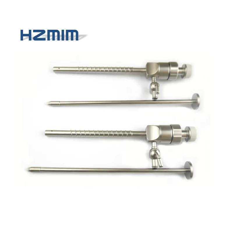 

Laparoscopic reusable safty trocar, magnetic screw type , flip type with protective magnetism