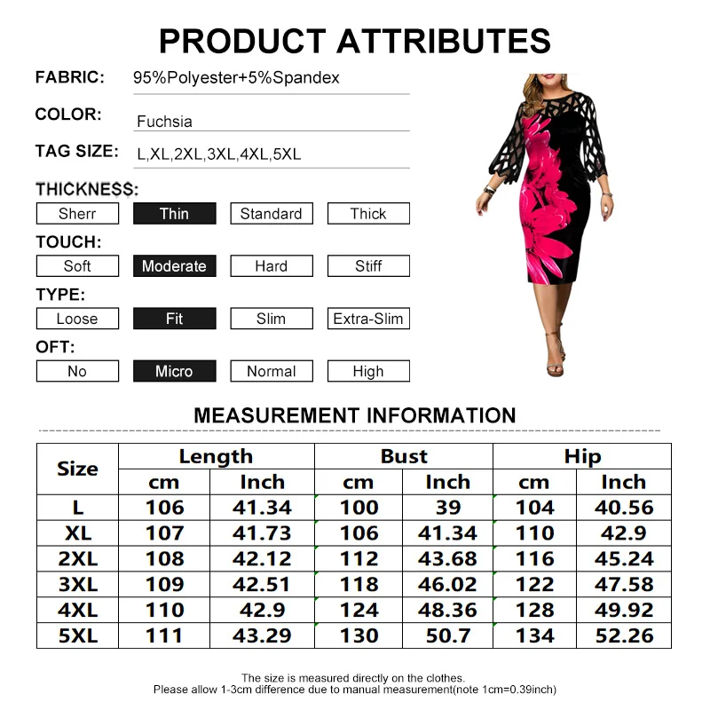 Party Dress Plus Size Ladies Midi Mesh Petal Sleeve Lace Elegant Bodycon L-5XL Evening Dresses Woman Summer Streetwear Vestido
