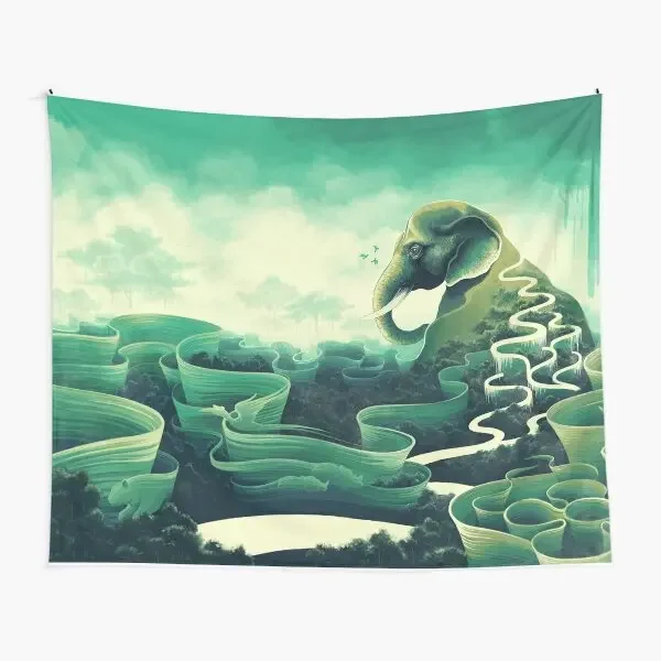 Гобелен Iconolatry с принтом украшение для йоги подвесное настенное искусство