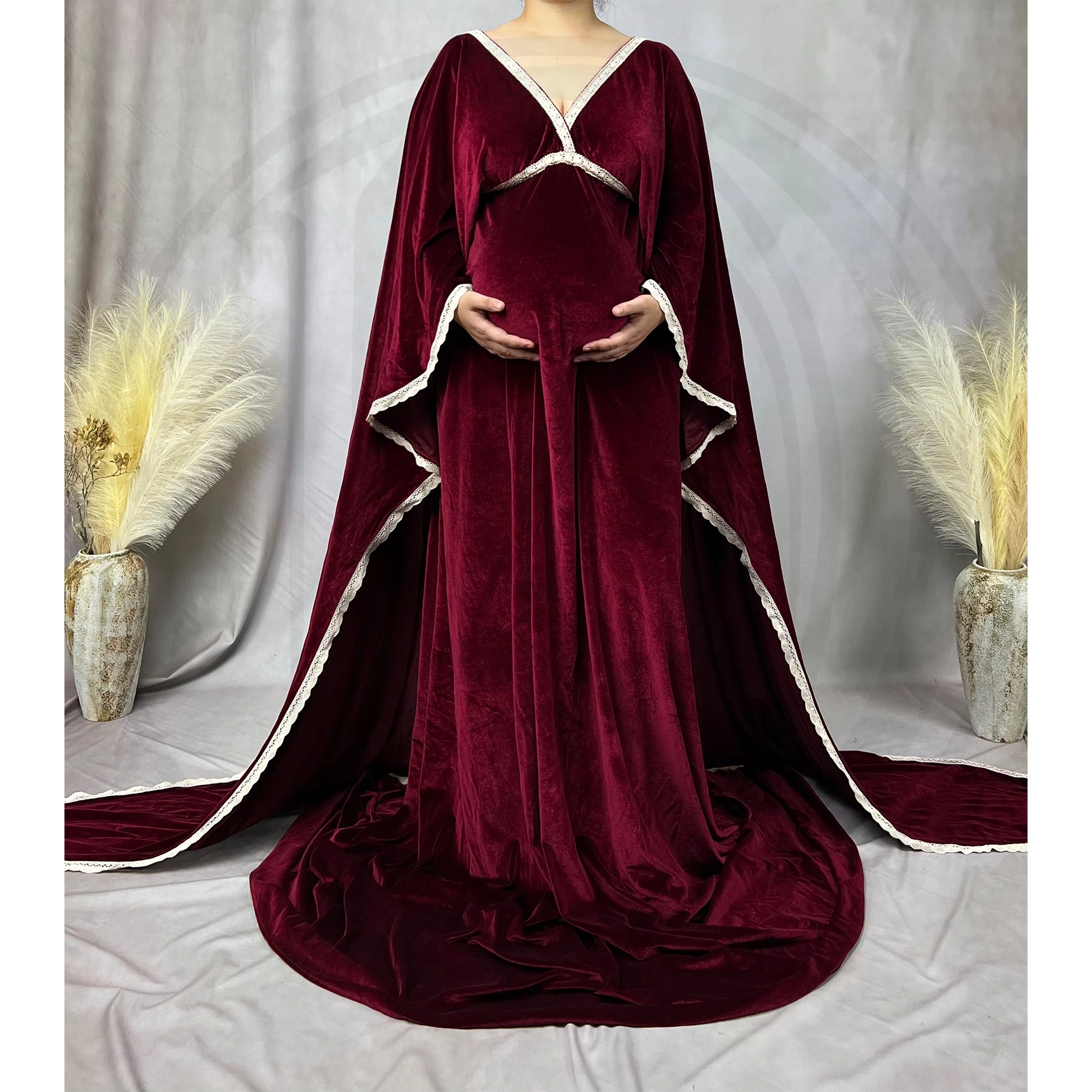 Рисунок 2 - Платье-макси в стиле бохо для беременных