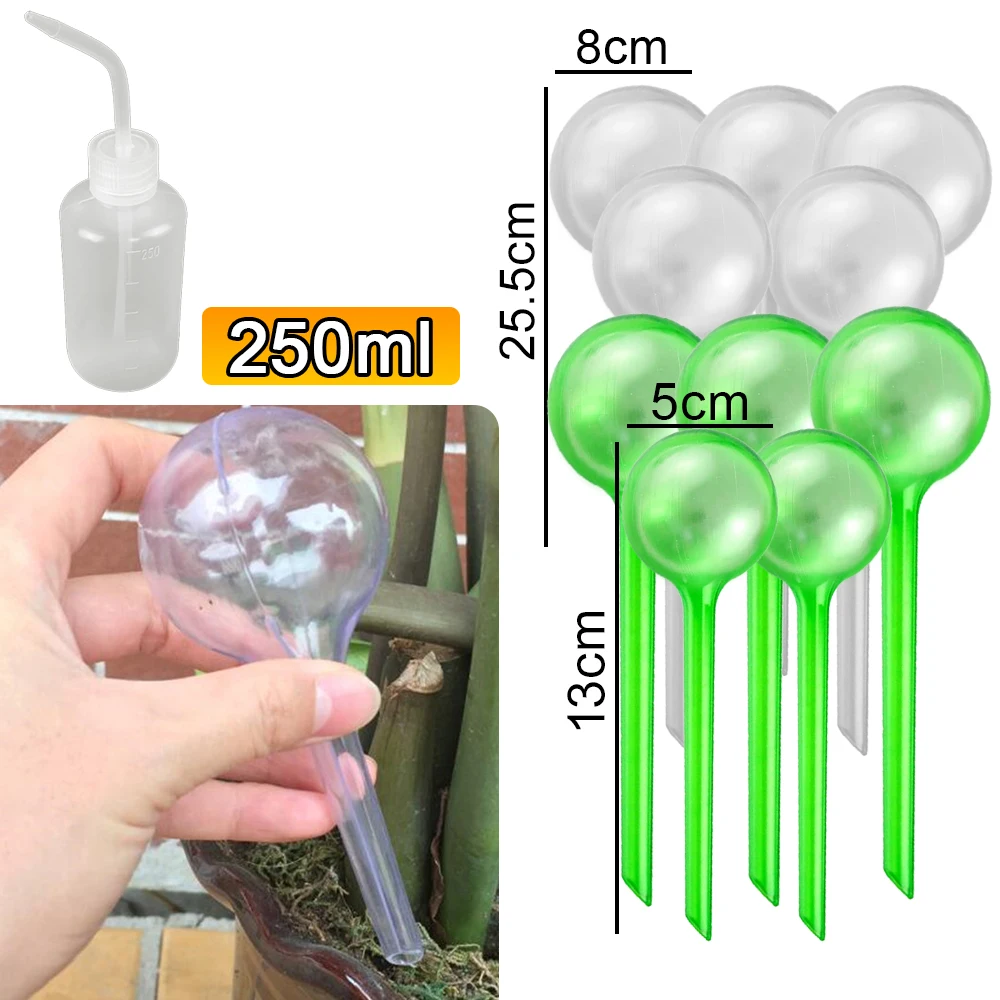

Automatic Plant Watering Bulbs Self Watering Balls House Garden Water Can Spike Flower Houseplant Device Drip Irrigation System