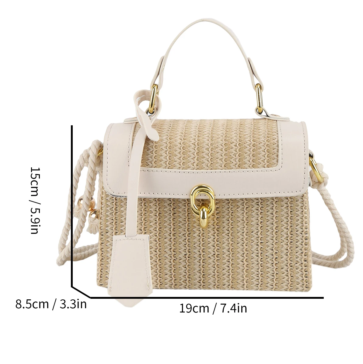 Пляжная соломенная сумка через плечо для женщин новинка 2024 дизайнерская летняя в