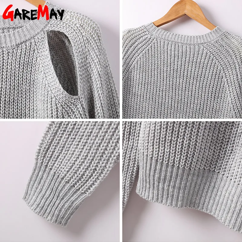 Garemay женский свитер свитера женские 2018 женщина для зимы пуловеры с длинным
