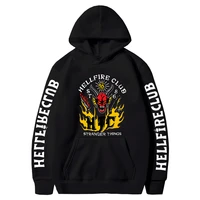 hellfire club hoodie for men long sleeve stranger things fans custom streetwear man pullover autumn fleece unisex sweatshirt