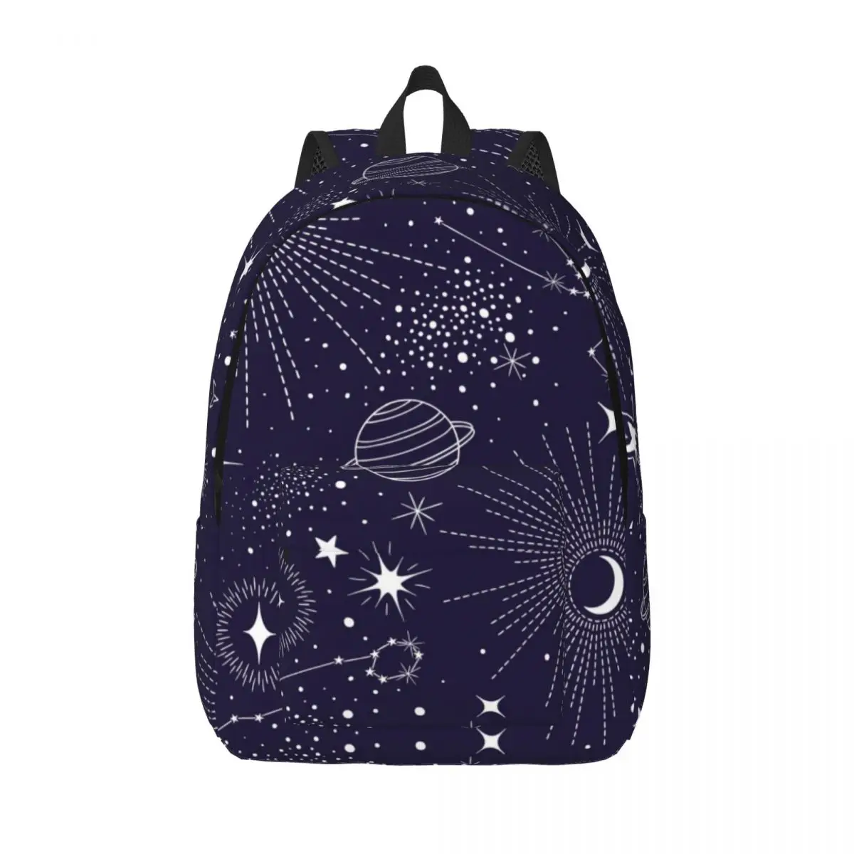 

Stars Sun Moon Constellation Planet And Eyes Backpack Male School Student Backpack Female Large Capacity Laptop Backpack
