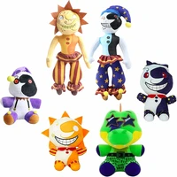 2022 new sundrop fnaf anime figurine final boss action figure clown doll sun doll cartoon character plush toy game dolls gift