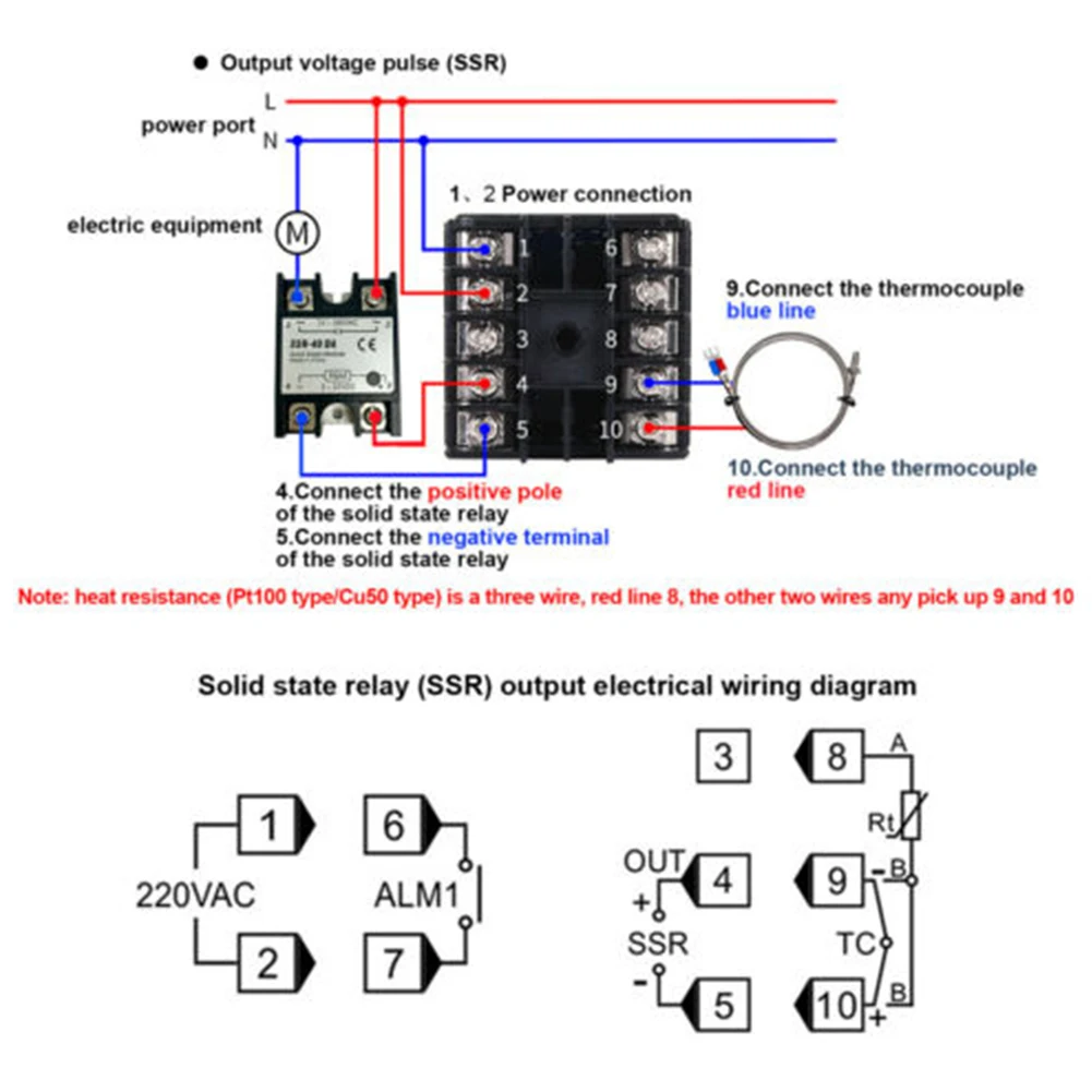 

High Quality Controller Controller 0~50degree Celsius Digital PID K Type Probe Sensor Programmable Self-tuning Control