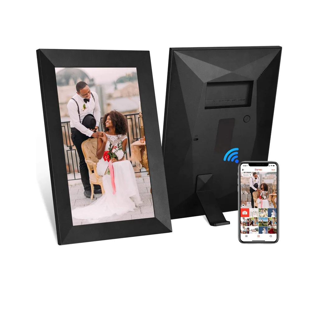 

Digital Intelligent Cloud Photo Frame 10.1 "1280*800 HD Touch Screen WiFi Remote APP Electronic Album Picture Full Function