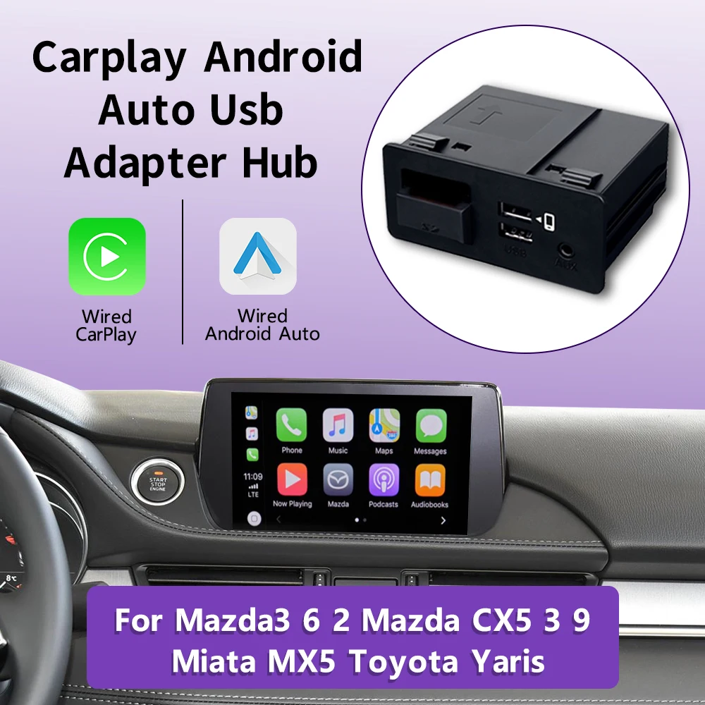 

Usb-адаптер для Mazda 3 6 2 Mazda CX5 3 9 Miata MX5