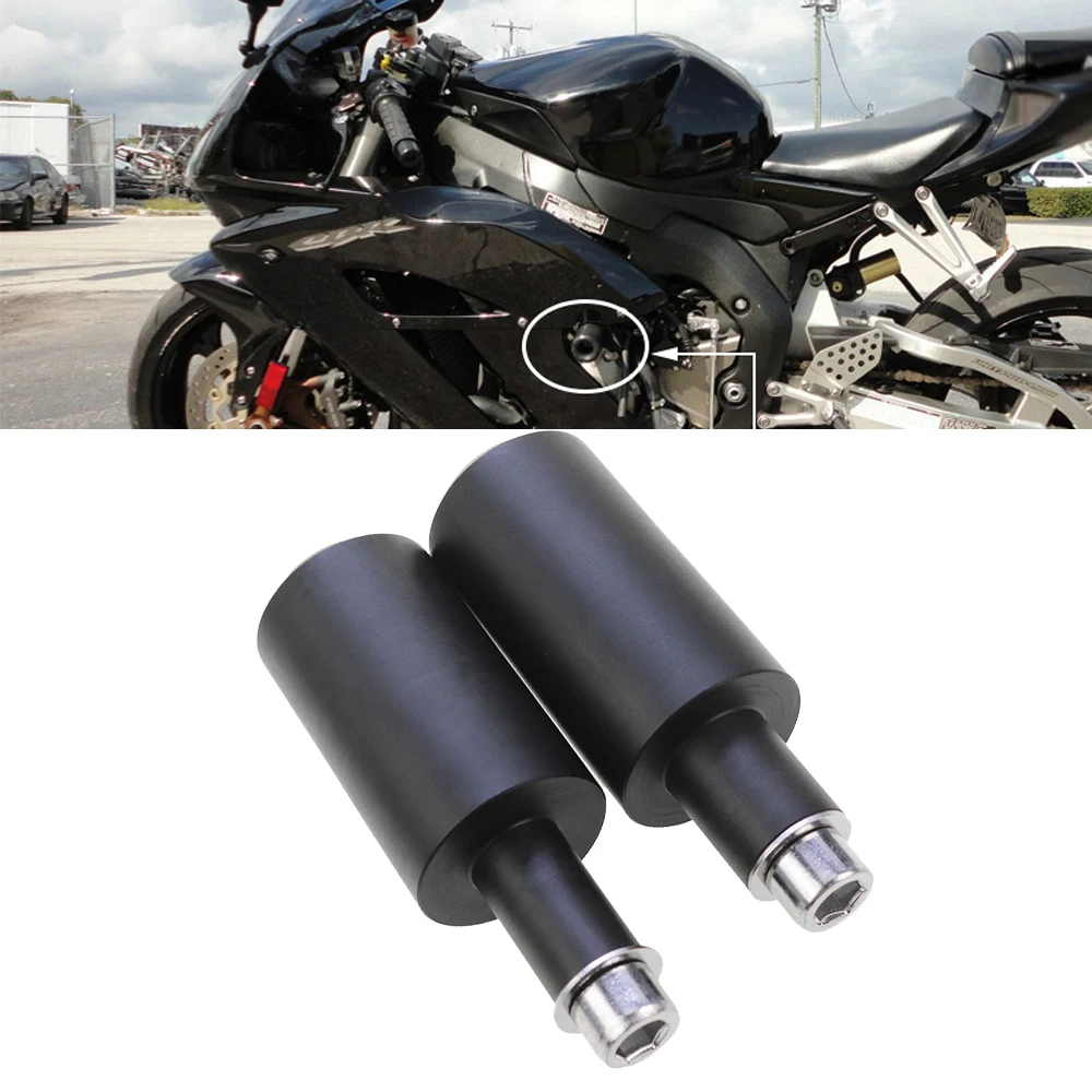 

Motorcycle Frame Sliders Crash Falling Protection Black For Honda CBR600RR CBR 600RR 600 RR 2003 2004 2005 2006 03 04 05 06