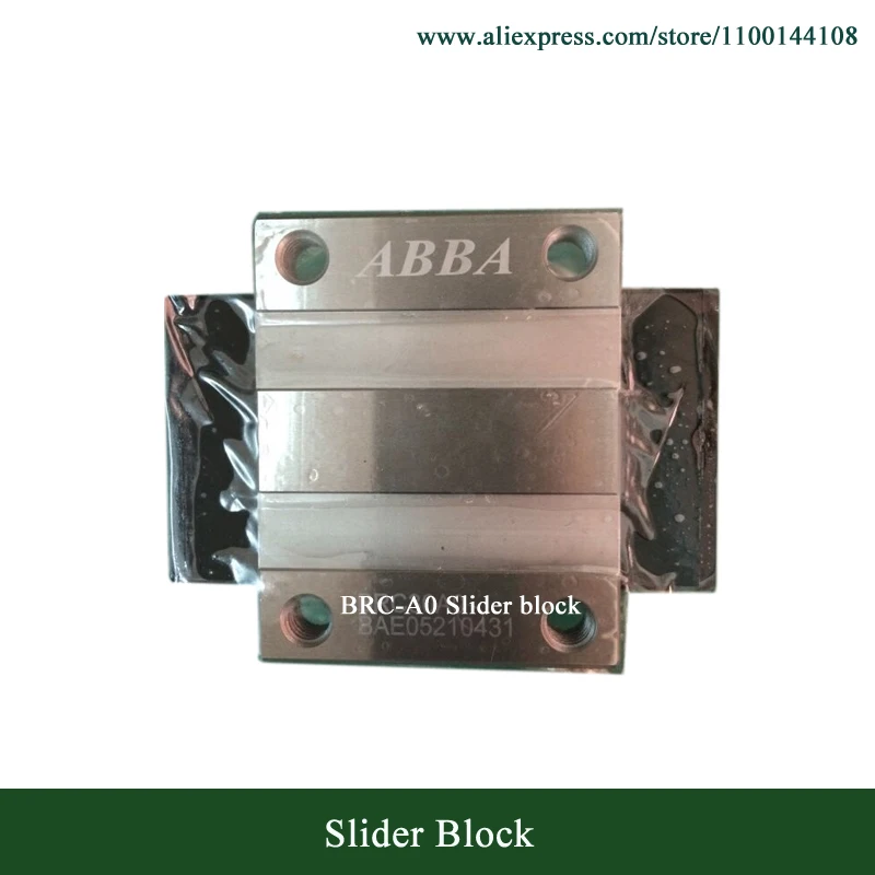 ABBA линейный подшипник BRH20A, блок слайдера BRC20A0, рельсовый подшипник BRC20AO