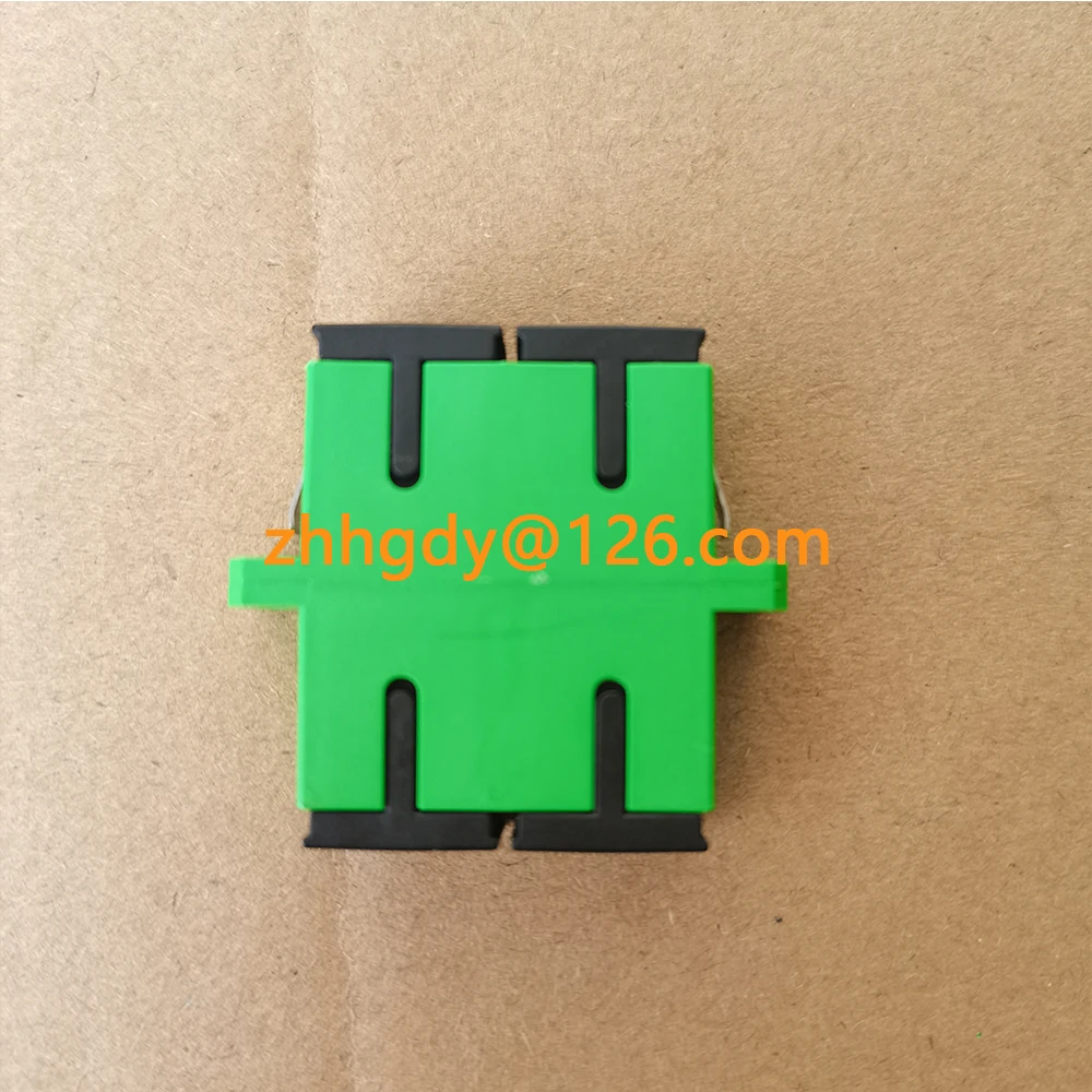 SC/APC OM3 Optic Fiber Flange Single Mode Duplex Telecom SC Optic Fiber Coupler Adapter Connector Free Shipping