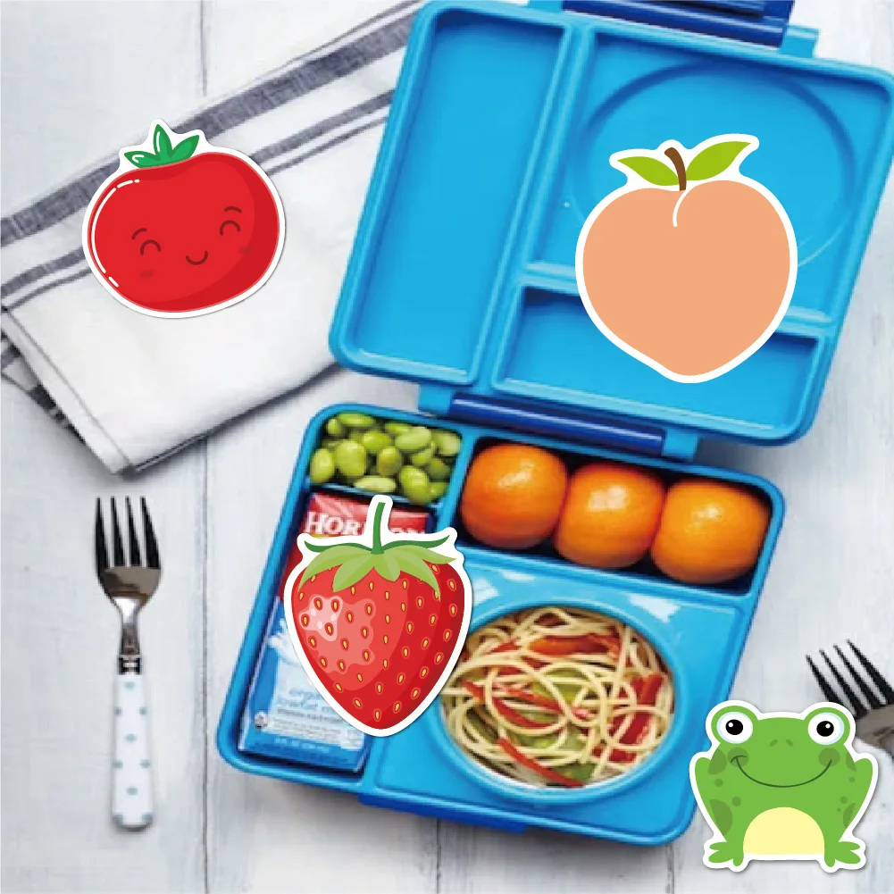 

60pcs School Lunch Box Note Handwritten Kids Lunch Box Cards Cutes Aesthetic DIY Scrapbook Stationery Journal Kid Toy Notes