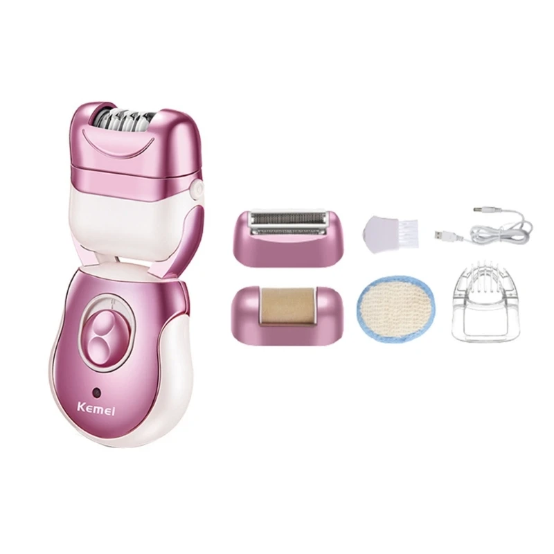 

Hair Removal Women Shaver Electric Epilator Trimmer USB Rechargable Body Washing