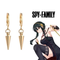 anime spy x family earring cosplay props accessories yor forger ear studs earrings