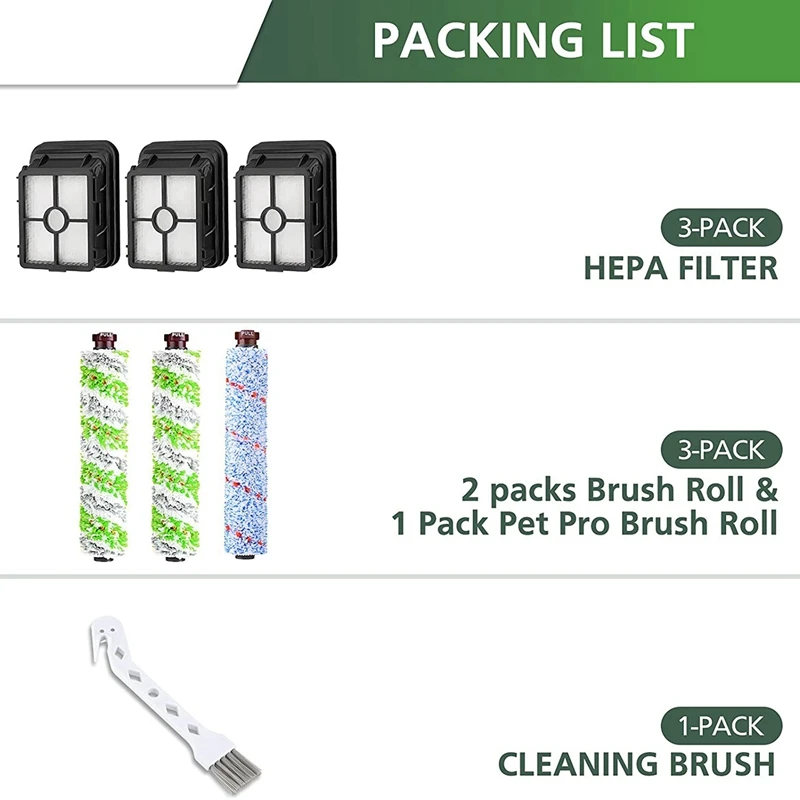 Rolka szczotki wielopowierzchniowej 1868 do modeli odkurzaczy Bissell Crosswave 1608683 160-8683 1608684 2 szt. Szczotki dla zwierząt