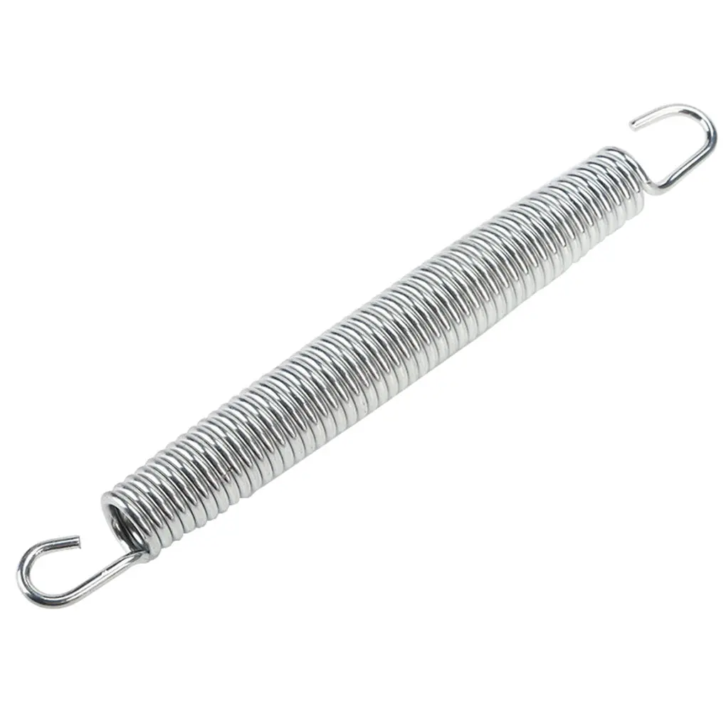 Trampoline Spring Fitness Tension Double Hooks Spring Replacement Universal Metal Spiral Wire Metal Trampoline Spring
