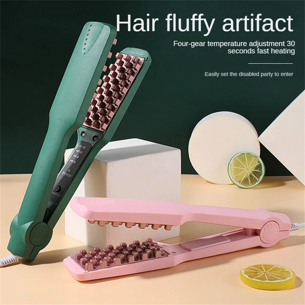 

Fluffy Curling Iron Both Dry And Wet Reduce Injuries Smooth Frizz Moisturized Hair Fluffy Hair Hair Care Curling Iron Make Up