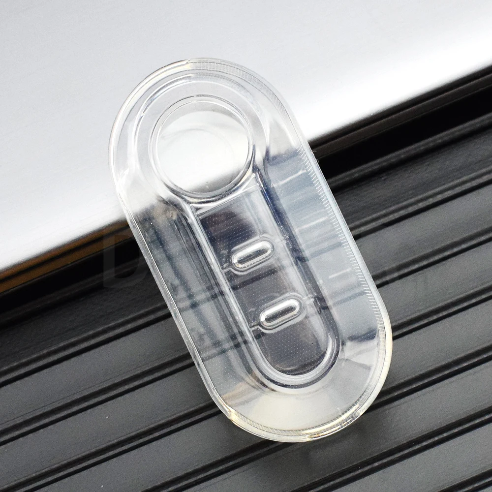 Чехол-книжка из ТПУ с 3 кнопками для ключей от Fiat 500 Ducato Panda Punto