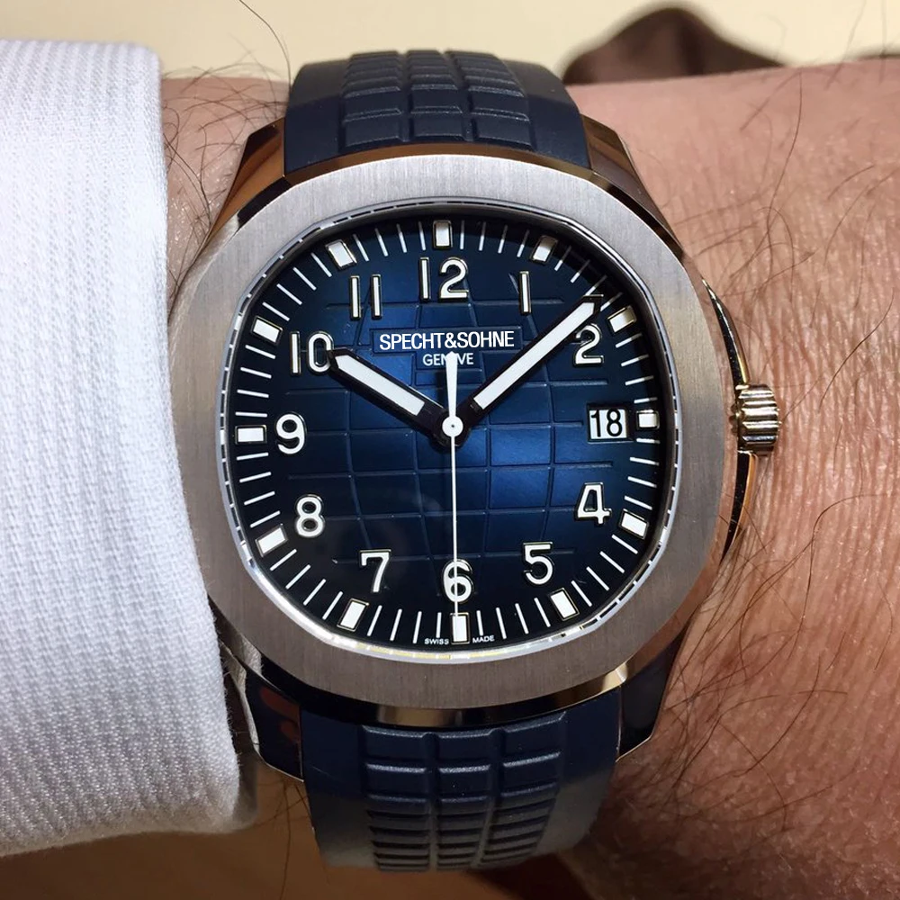 

New Pilot Fashion Brand Silicone Men's Automatic Watches Top 007 Commander Men Mechanical Wristwatch Japan MIYOTA 8215 Watches