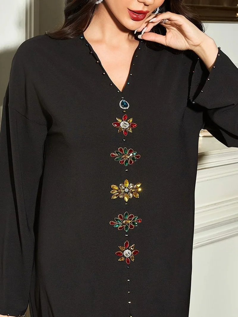 Ramadan Eid Kaftan Islam Abaya Dubai Muslim Turkey Dresses For Women Djellaba Robe Arabe Femme Musulmane Pakistan Arabic Dress