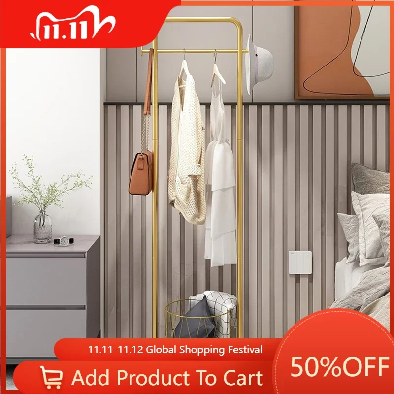 

Entryway Coat Rack Standing Design Bathroom Metal Hanger Rack Floor Dressing Room Luxury Hat Rack Perchero Home Furniture