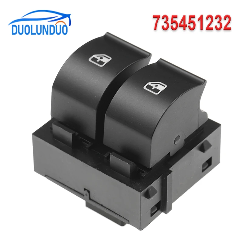 Новый высококачественный одиночный переключатель стеклоподъемника 6 контактов